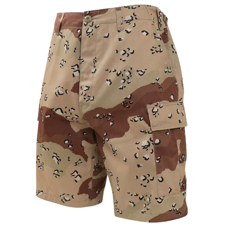 Camo BDU Shorts | 6-Color Desert Camo – Harriman Army-Navy