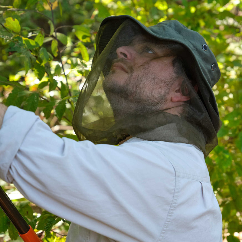Adjustable Boonie Bucket Hat with Mosquito Netting | Olive Drab