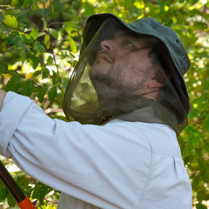 Adjustable Boonie Bucket Hat with Mosquito Netting | Olive Drab