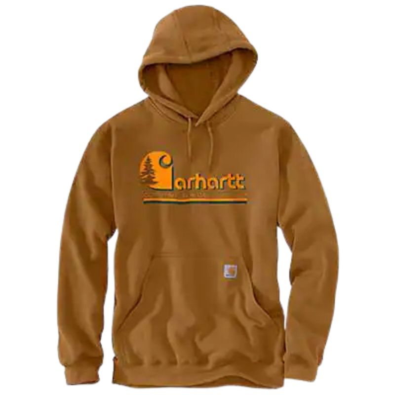 Loose Fit Midweight Tree Graphic Sweatshirt | Carhartt Brown