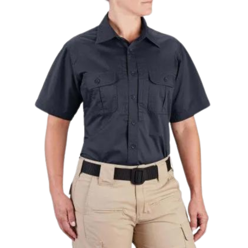 Women's Kinetic Short Sleeve Shirt | Navy