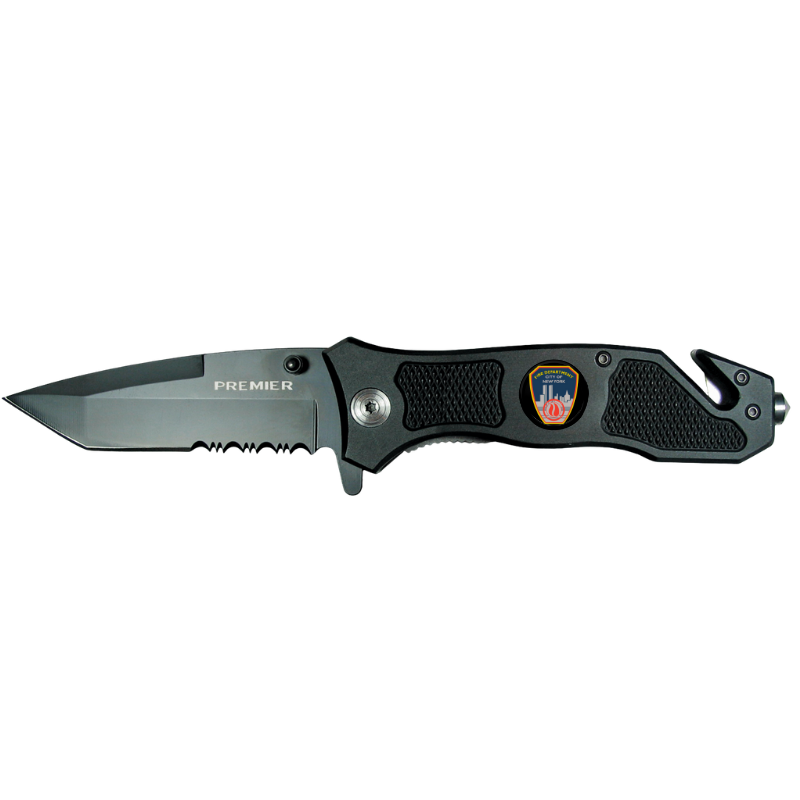 Tanto Knife W/ FDNY Logo