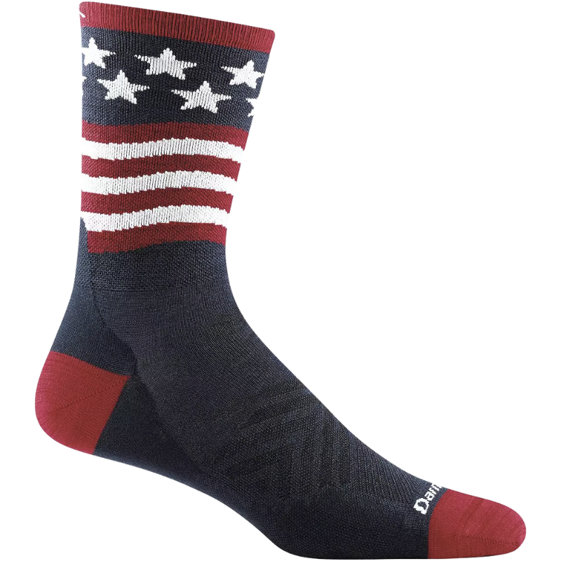 Patriot Micro Crew Ultra-Lightweight Socks | Stars & Stripes