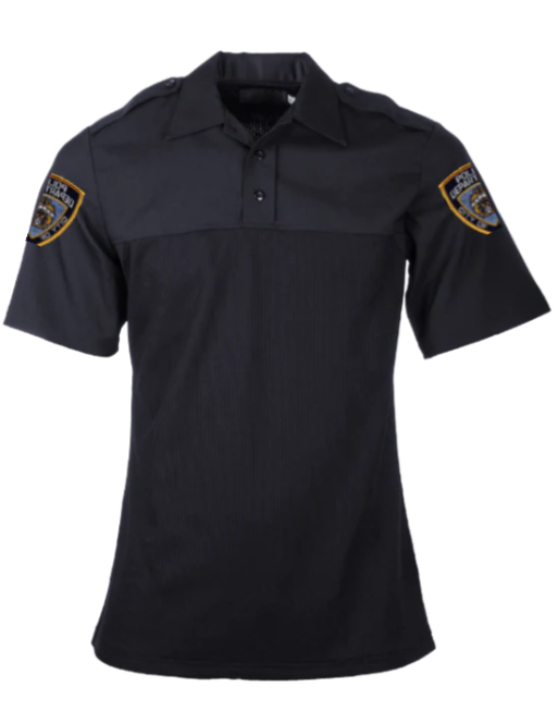 Lightweight Polyflex Short Sleeve Undercarrier Shirt W/ NYPD Lightweight Polyflex Short Sleeve Undercarrier Shirt W/ NYPD