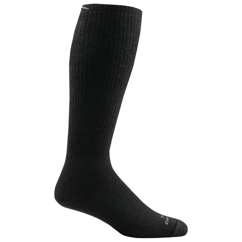 Over-the-Calf Heavyweight Tactical Socks with Full Cushion | Black