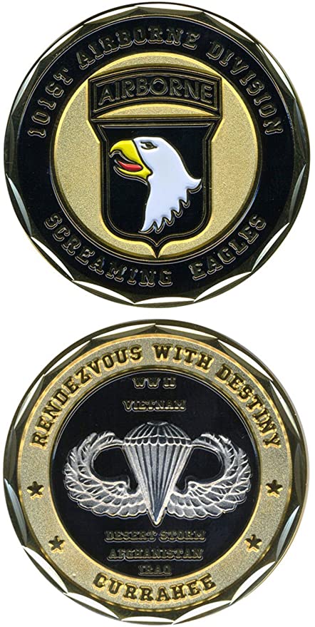 101st Airborne Division Challenge Coin