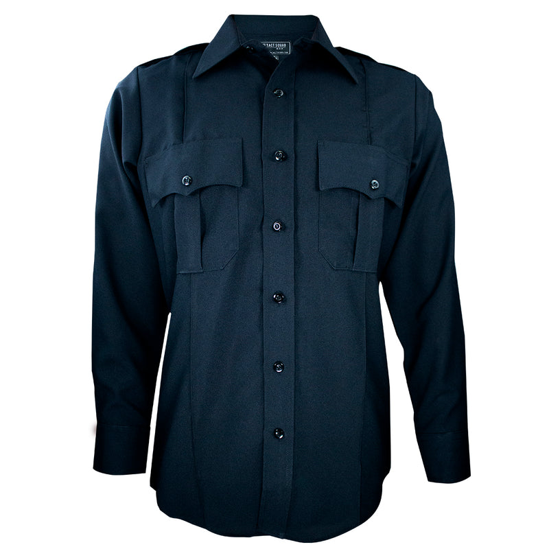 Tact Squad Men’s Polyester Long Sleeve Uniform Shirt