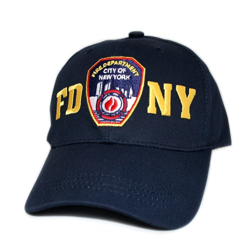 Officially Licensed FDNY Baseball Cap | Black