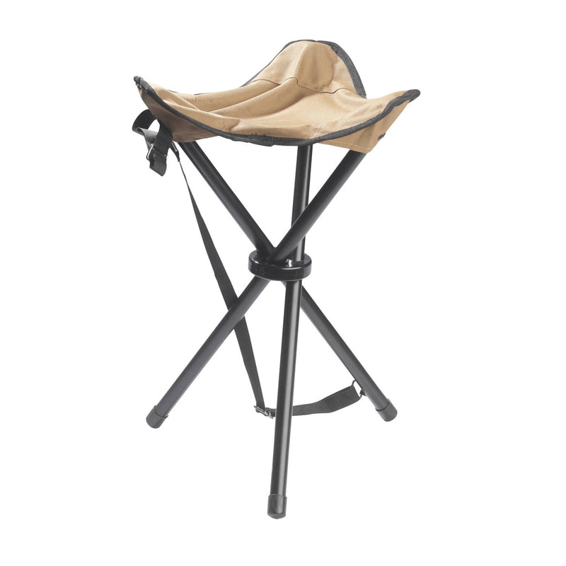 COLLAPSIBLE TRIPOD STOOL WITH CARRY STRAP | COYOTE
