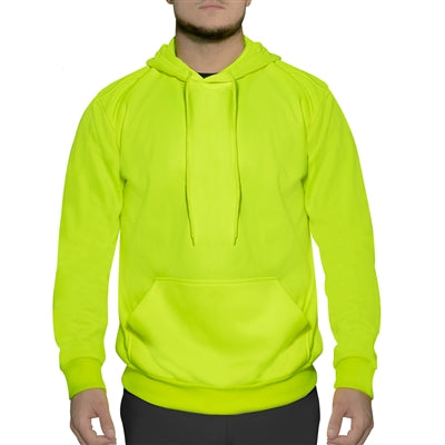 Rothco High Visibility Safety Green Pullover Hooded Sweatshirt | Safety Green