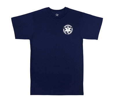 Rothco Navy 2-Sided EMT T-Shirt