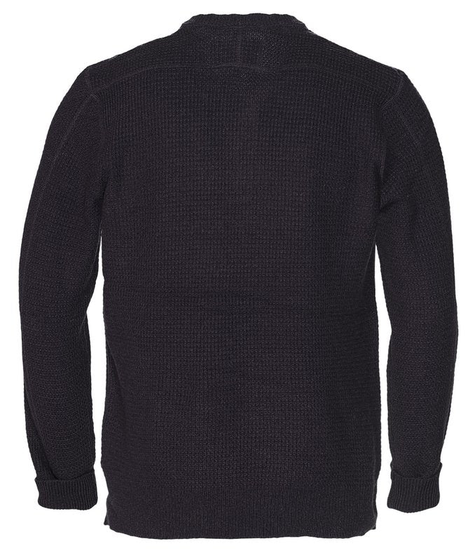 3 Button Wool Blend Henley Sweater | Black or Camel