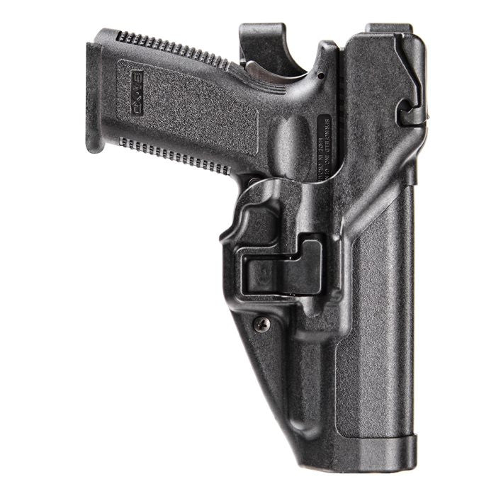Serpa Auto Lock Duty Holster Level 3 | Black | Molded Polymer | Right