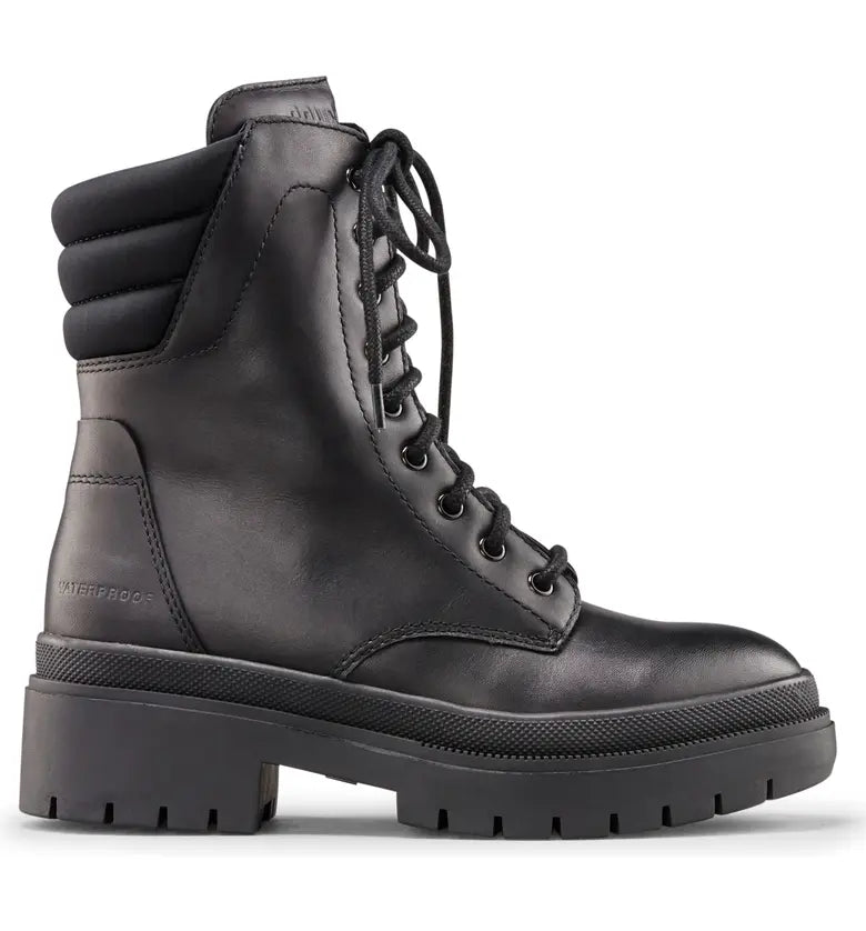 Womens waterproof sales combat boots
