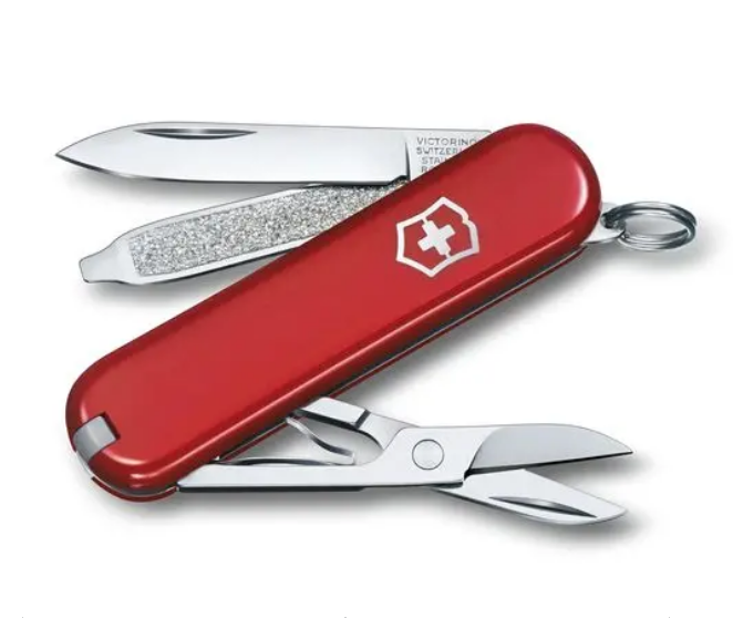 Classic SD Swiss Army Knife in Red