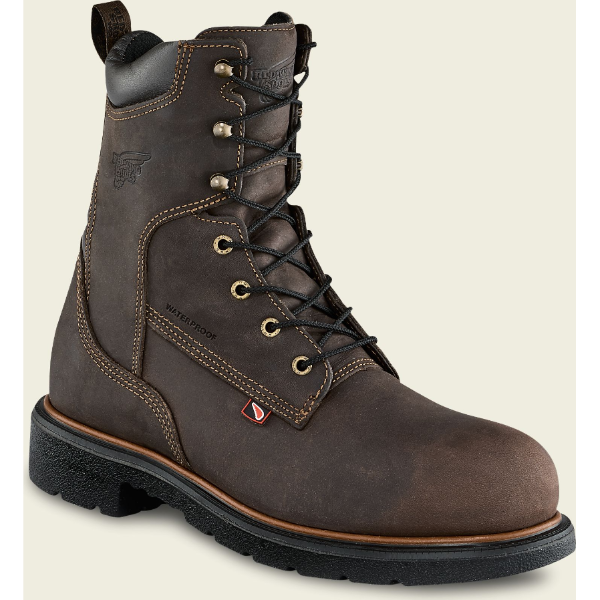 Red Wing 4442 Men s 400G Waterproof 8 Inch Safety Toe Boot Harriman Army Navy
