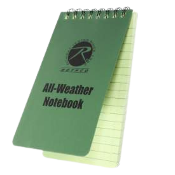 3x5 Waterproof All Weather Notebook |