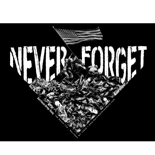 Never Forget Tee Shirt | Black