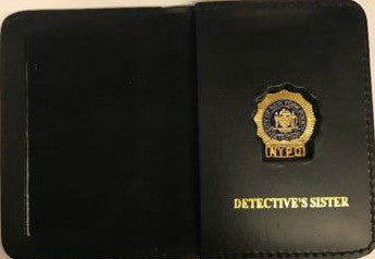 Mini Badge Case | Mini Detective Cutout