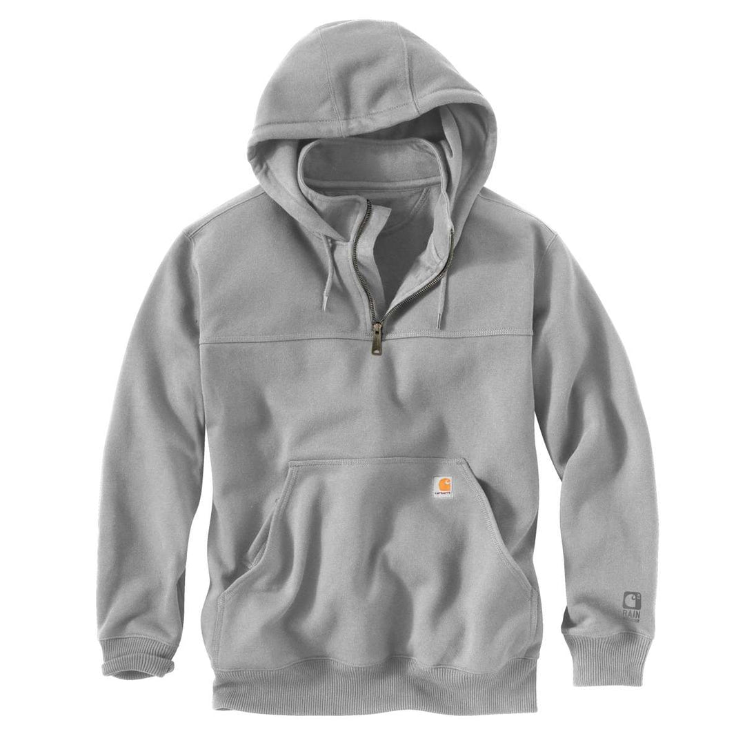 Rain Defender® Loose Fit Heavyweight Quarter-Zip Hoodie Heather