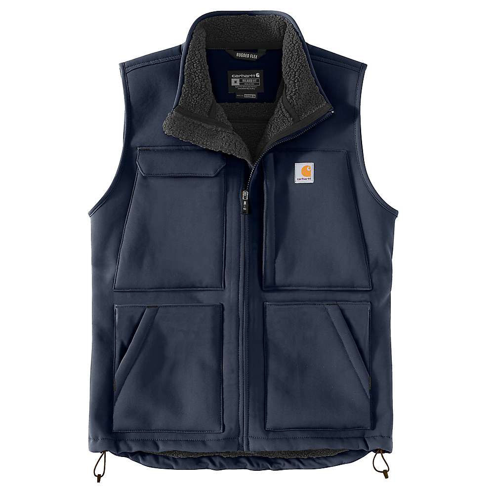 Flame Resistant Navy Blue Carhartt Vest Carhartt Men's Bluestone