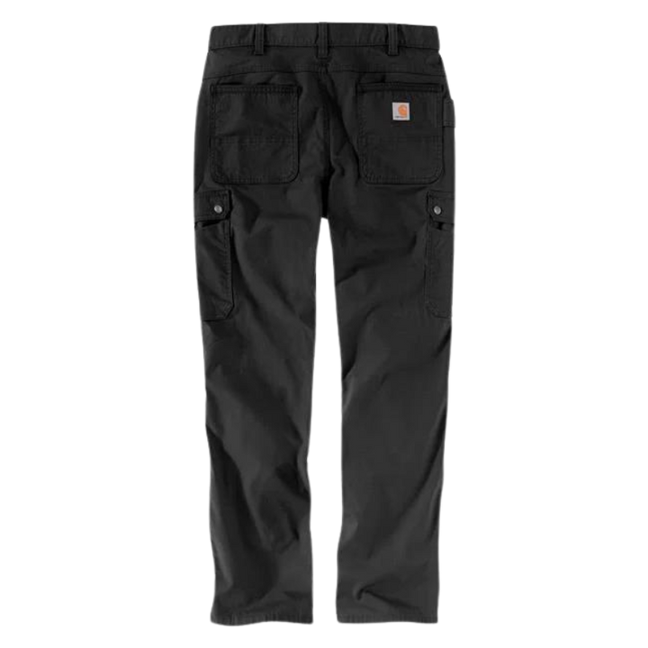 Rugged Flex Relaxed Fit Ripstop Cargo Work Pant | Black
