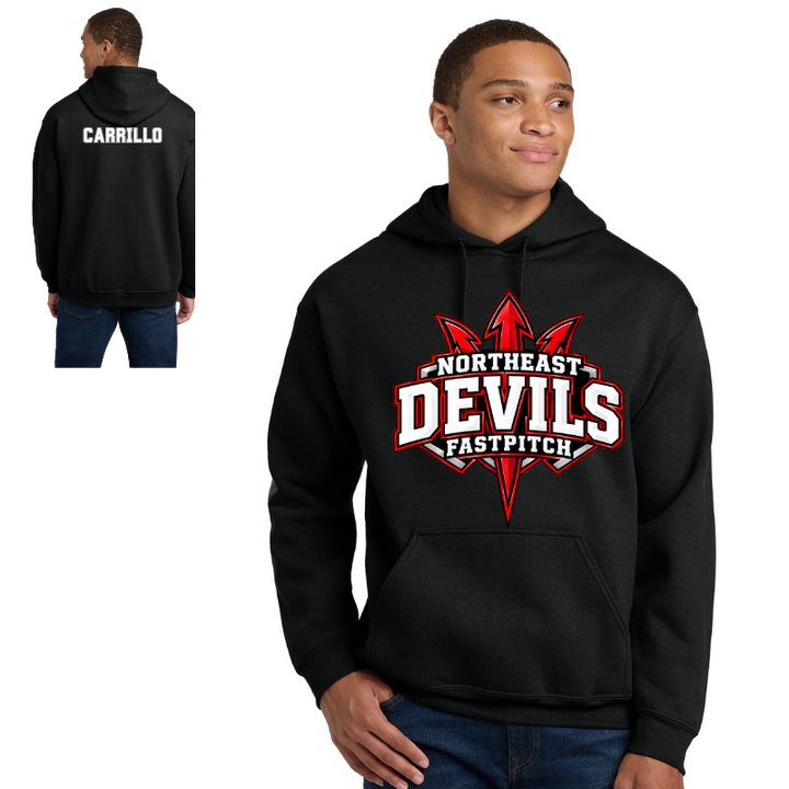 Northeast Devils Hoody Unisex Adult &amp; Youth | Black