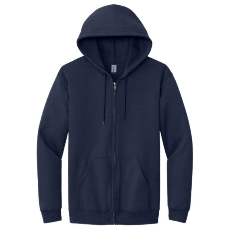Heavy Full-Zip Hooded Sweatshirt | Multiple Colors