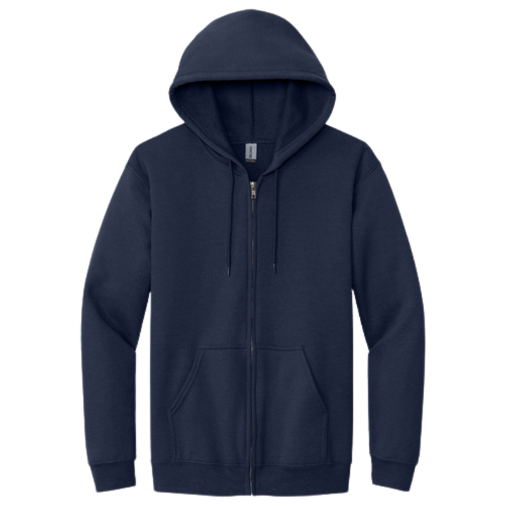 Heavy Full-Zip Hooded Sweatshirt | Multiple Colors