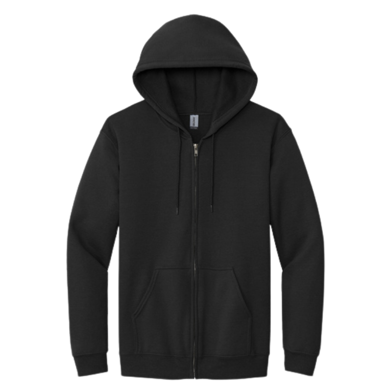 Heavy Full-Zip Hooded Sweatshirt | Multiple Colors