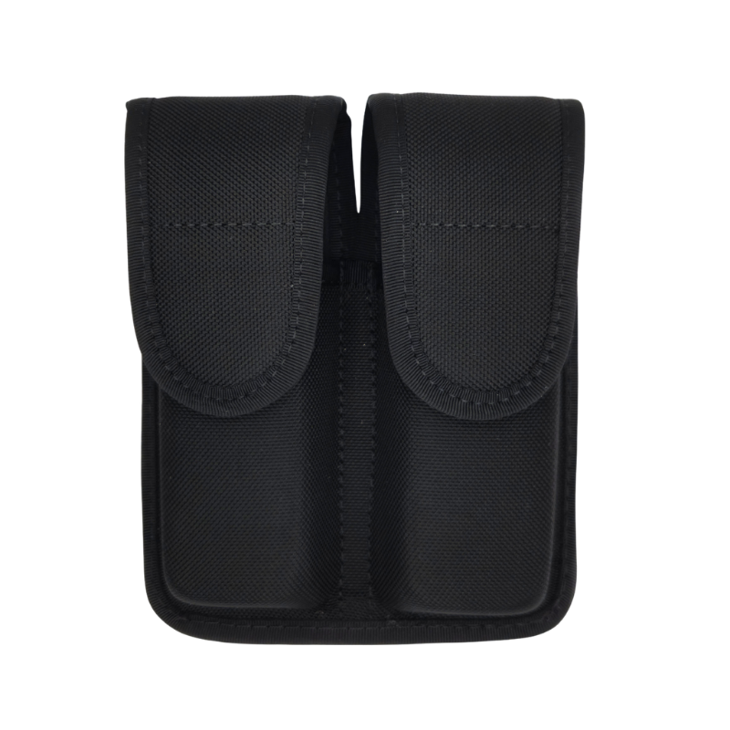 Ballistic TAC Closed Double Magazine Case | Black