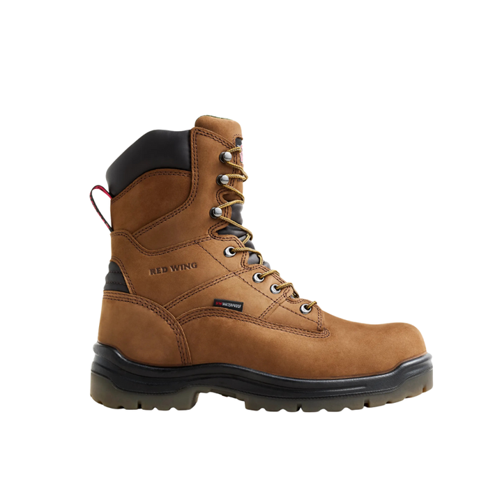 Men's Kingtoe 8" Insulated Waterproof Safety Toe Boot | Cocoa