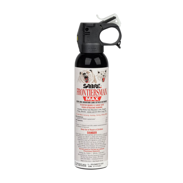 Frontiersman Max Bear Spray and Mountain Lion Spray | 7.9 oz.