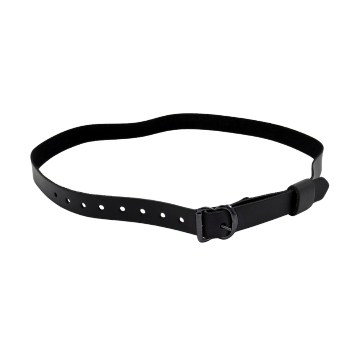 Leather Trooper Campaign Hat Chin Strap - Back Strap | Black