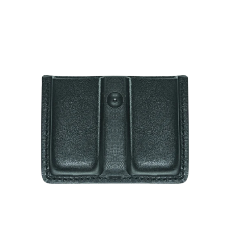 AirTek Leather Double Open Magazine Case | Black