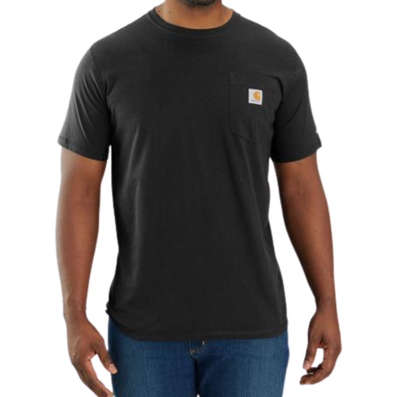 Carhartt Force® Relaxed Fit Short-Sleeve Pocket T-Shirt | Black, Navy, Heather Grey