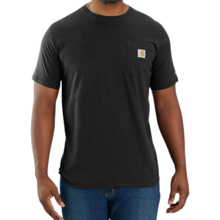 Carhartt Force® Relaxed Fit Short-Sleeve Pocket T-Shirt | Black, Navy, Heather Grey
