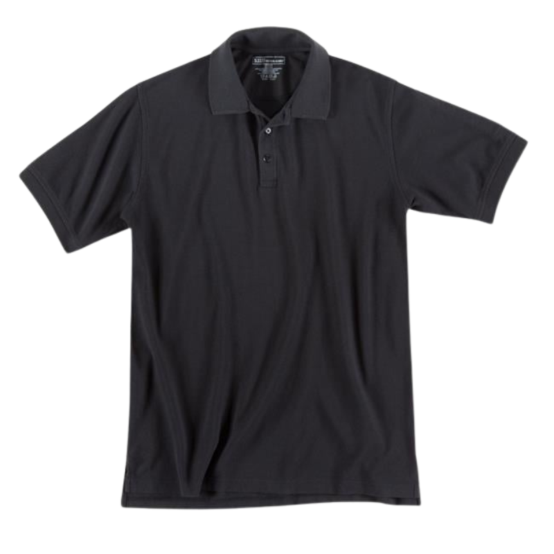 Men's Professional Short Sleeve Polo Shirt | Black