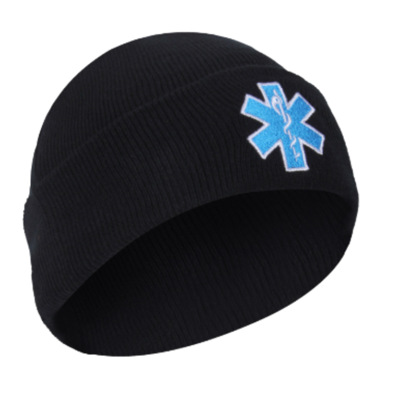 Star of Life EMT Watch Cap | Black
