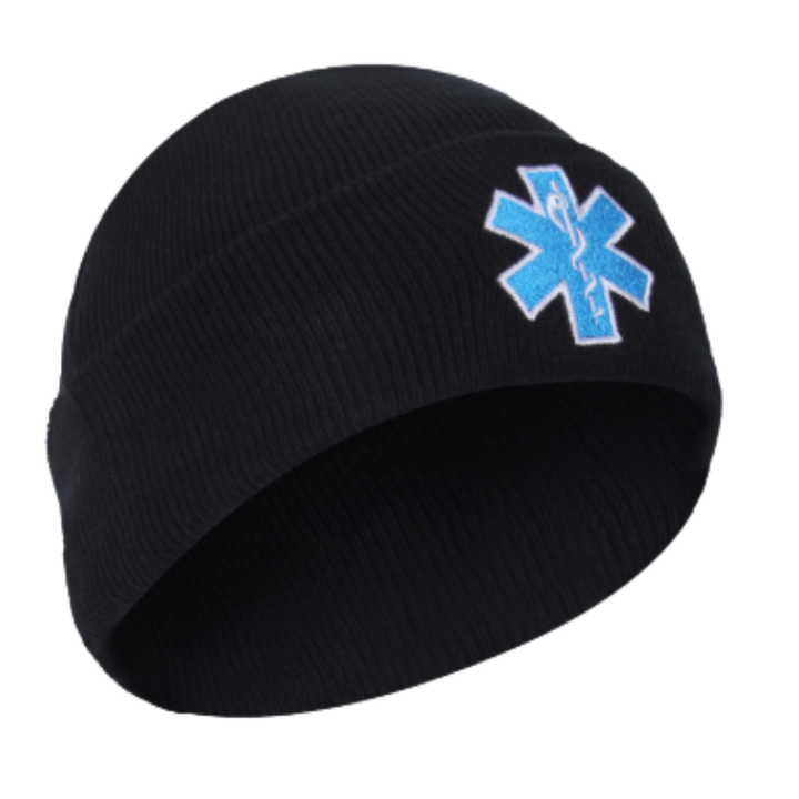 Star of Life EMT Watch Cap | Black