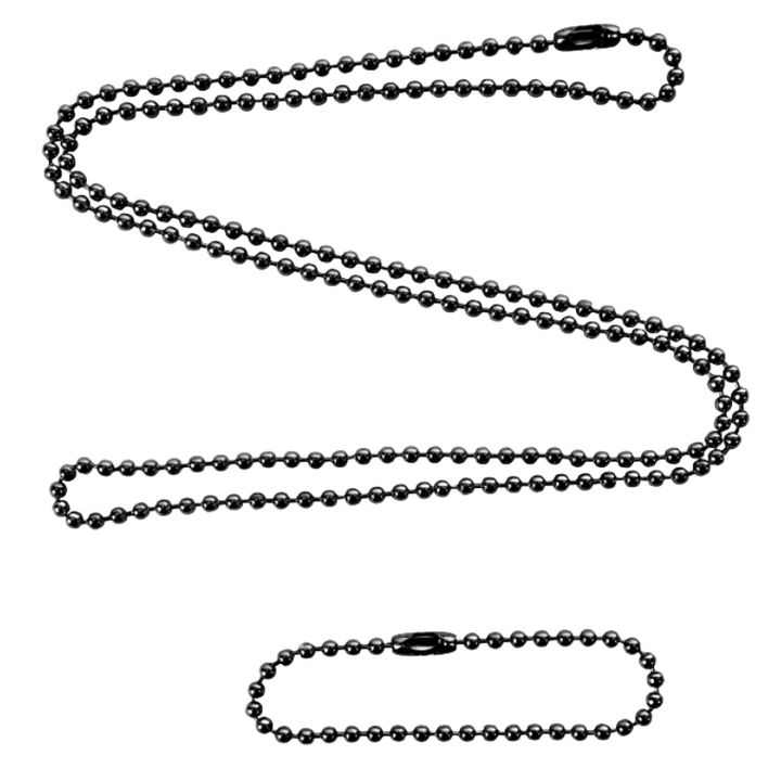 Dog Tag Chains | Black