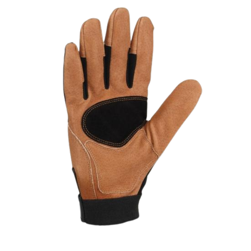 High Dexterity Reinforced Secure Cuff Glove | Black / Barley