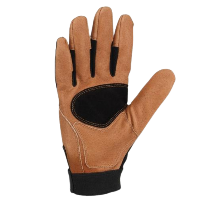 High Dexterity Reinforced Secure Cuff Glove | Black / Barley