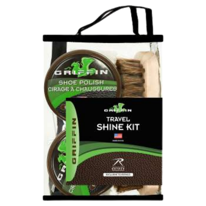 Travel Shoe Shine Kit