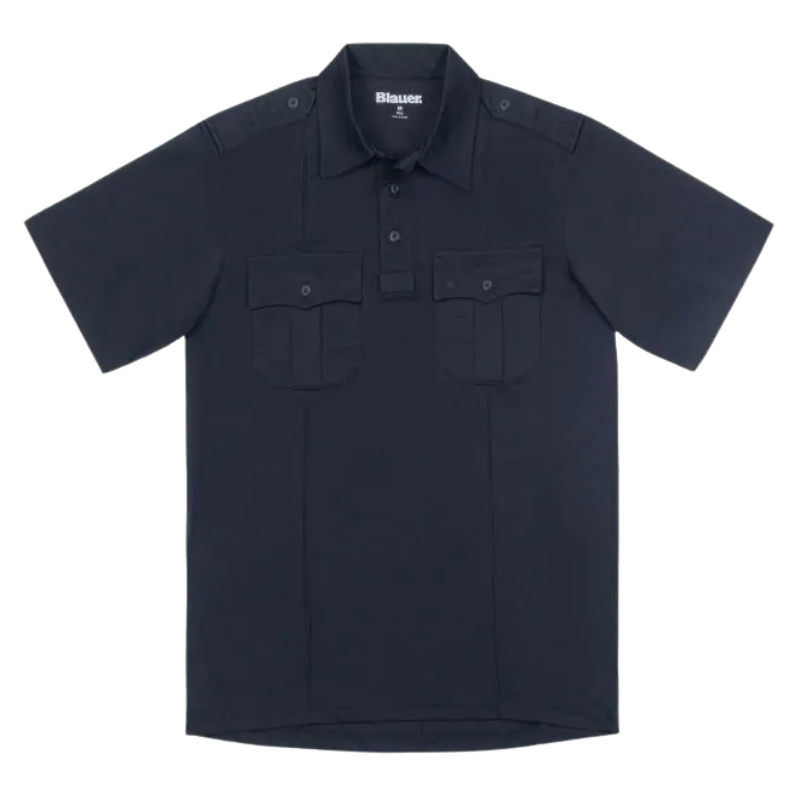 Performance Patrol Short Sleeve Polo Shirt | Navy