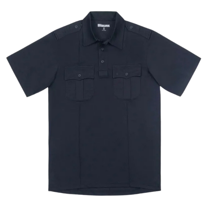 Performance Patrol Short Sleeve Polo Shirt | Navy