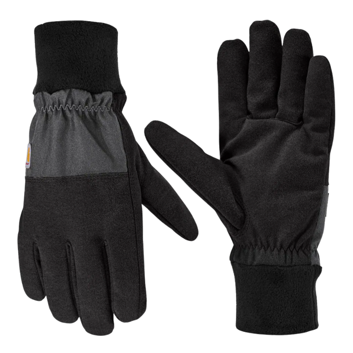 Thermal-Lined Fleece Cuff Glove | Black
