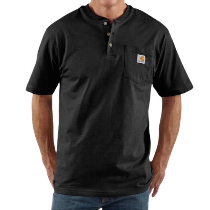 Short Sleeve Workwear Henley T-Shirt | Multiple Colors