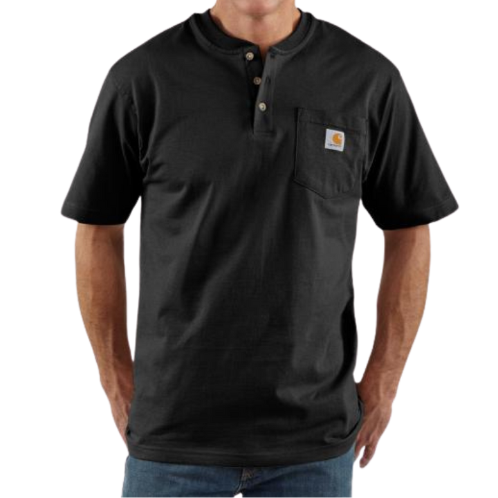 Short Sleeve Workwear Henley T-Shirt | Multiple Colors