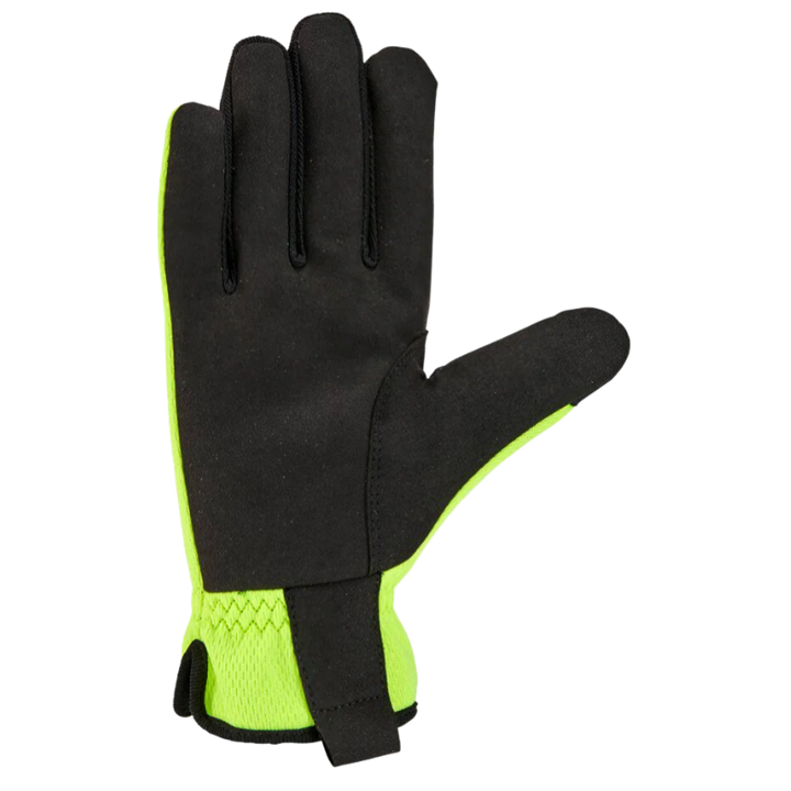 High Dexterity Open Cuff Glove | Lime